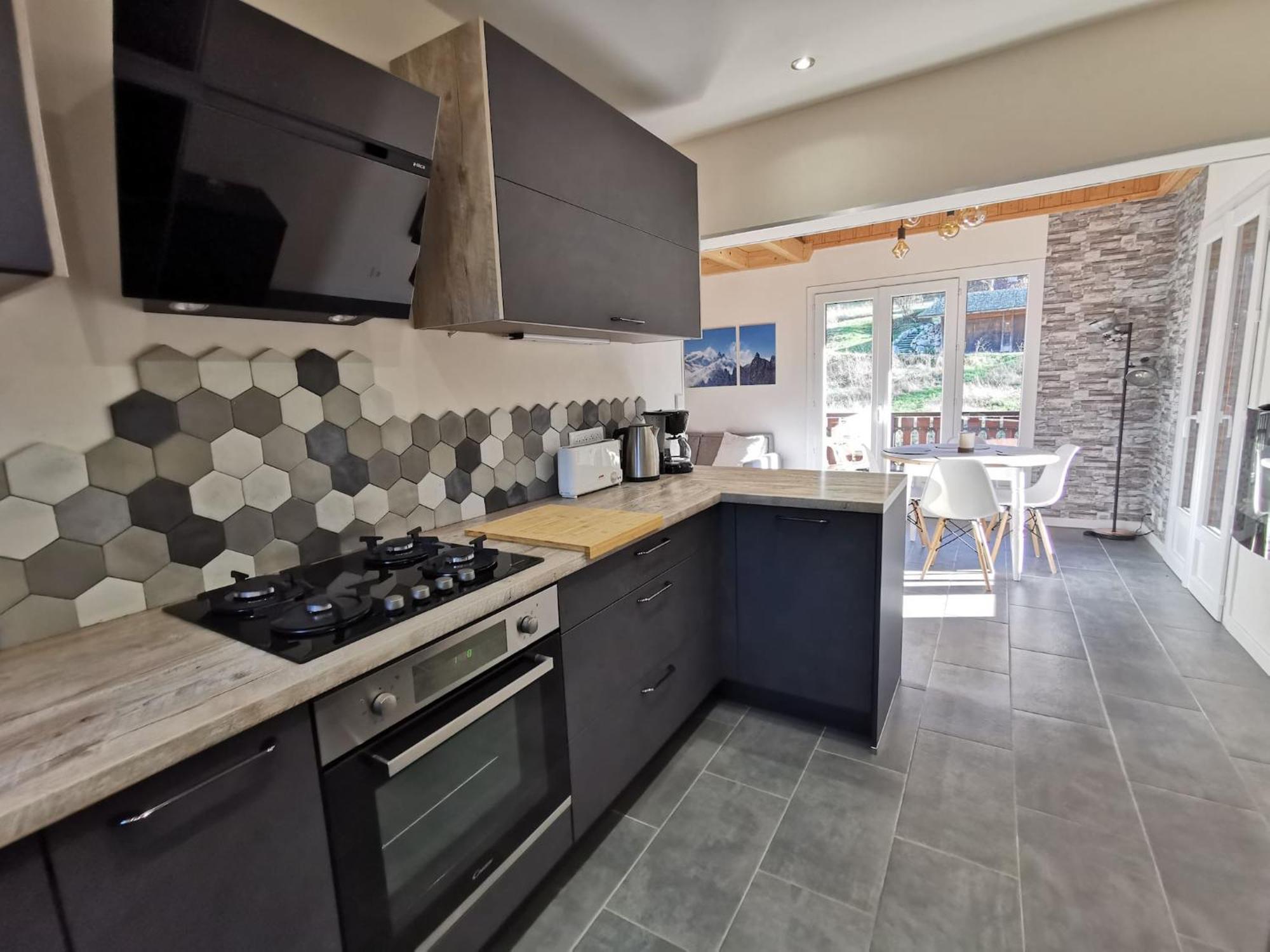 Apt Nala - Sunny Renovated Duplex - 2Bed Apt - Views - Hikes Apartment Les Houches Exterior photo